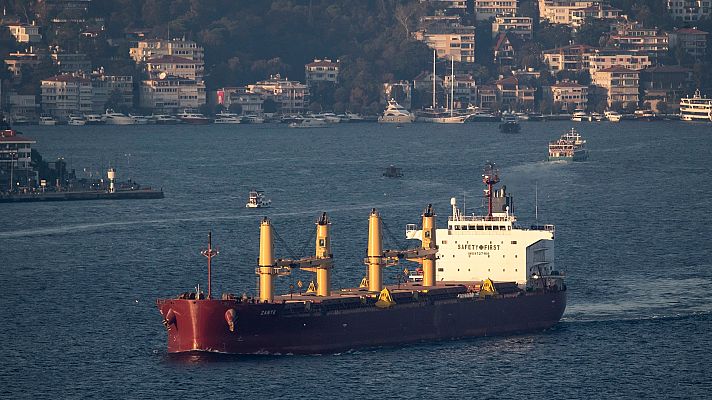 Telediario 2 - Rusia reactiva el acuerdo para exportar cereales pero siembra dudas sobre su cumplimiento