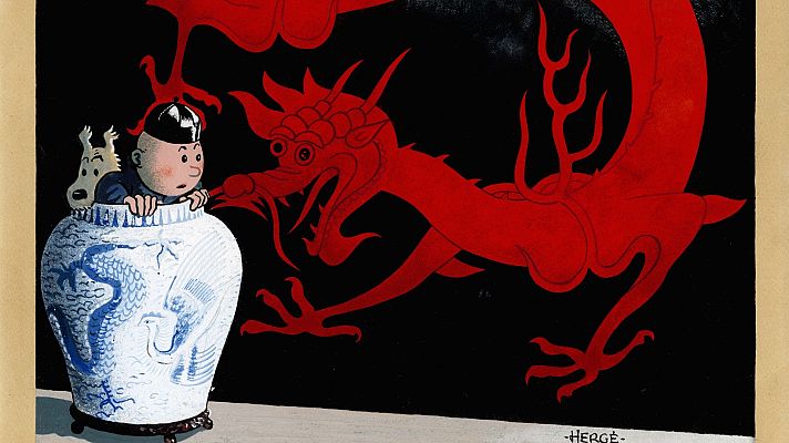 Atención obras - Atención Obras - Hergé. The exhibition