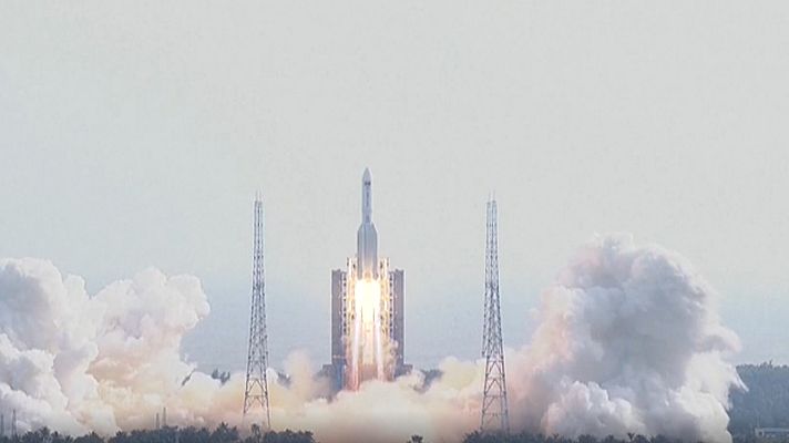 Informativo 24h - Críticas ante la caída del cohete chino descontrolado: "Es un problema serio"