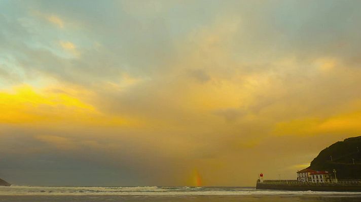 El tiempo - Precipitaciones localmente fuertes o persistentes en el nordeste del País Vasco, norte de Navarra y nordeste de Baleares