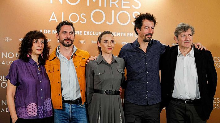 Telediario 1 - Paco León y Leonor Watling protagonizan 'No mires a los ojos', basada en una novela de Juan José Millás