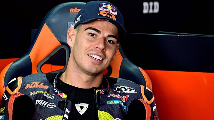 Telediario 1 - Augusto Fernández, a por el título de Moto2 en Cheste