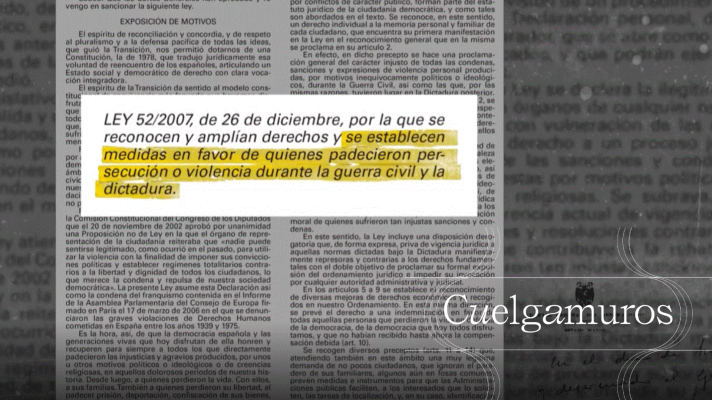 LAB RTVE - 12 CUELGAMUROS [2007] Ley de Memoria 52/2007