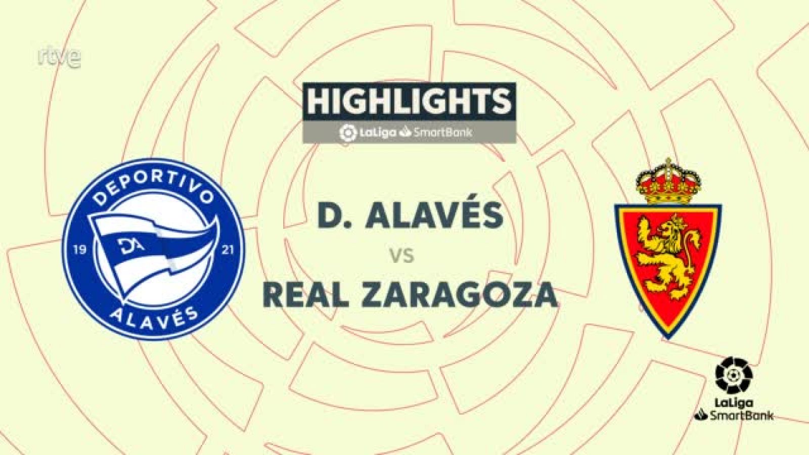 Alavés - Zaragoza: resumen del partido de la 15ª jornada Segunda División - ver ahora
