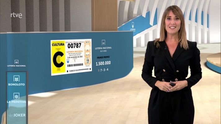 Loterías - Sorteo de la Lotería Nacional del 05/11/2022