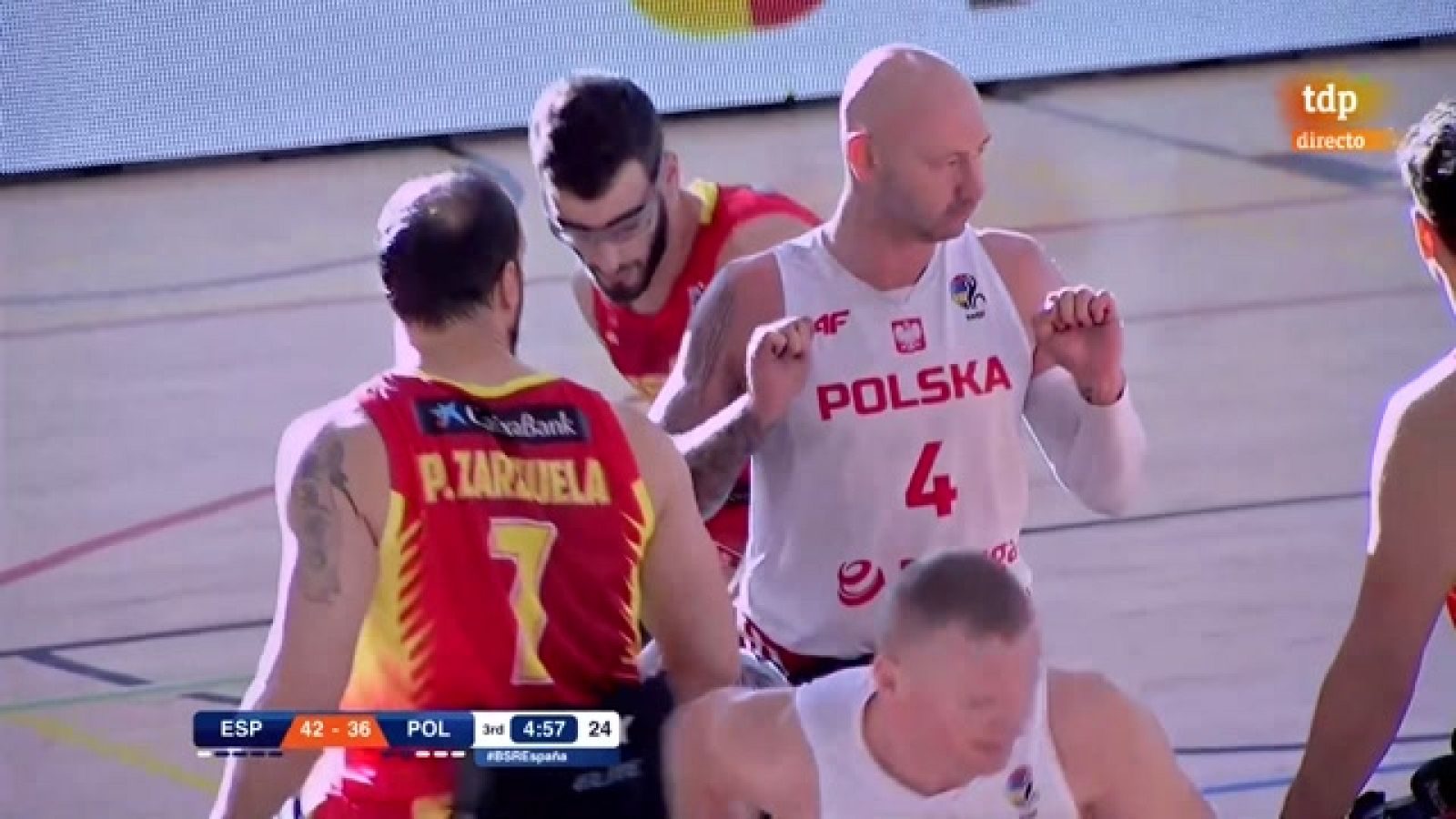 Baloncesto en silla de ruedas - Copa de Naciones: España - Polonia (2ª parte) - ver ahora