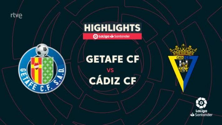 Resúmenes de LaLiga - Getafe - Cádiz: resumen del partido de la 13ª jornada Liga 