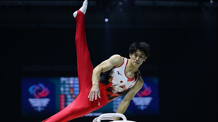 Gimnasia artística - Campeonato del Mundo. Final caballo con arcos (M)