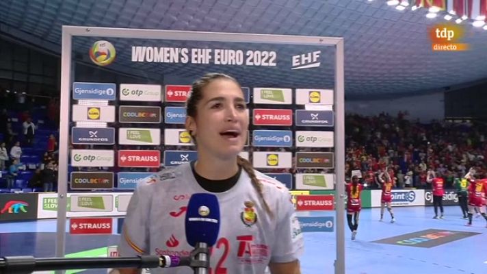 Europeo Femenino de Balonmano - Europeo de balonmano | Lara González: "Tenemos que salir a comérnoslas"
