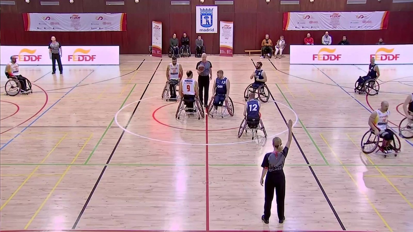 Baloncesto en silla de ruedas - Copa de Naciones: España - Gran Bretaña - ver ahora