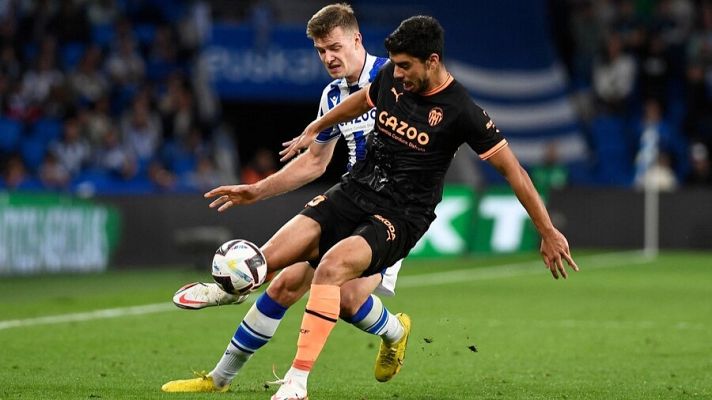 Resúmenes de LaLiga - Real Sociedad-Valencia: resumen jornada 13 de Liga