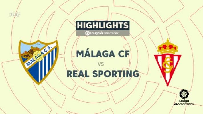 Resúmenes de LaLiga - Málaga-Sporting: resumen del partido, 15ª jornada
