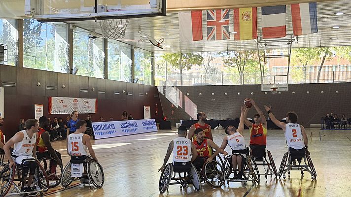 Baloncesto en silla de ruedas - Baloncesto en silla de ruedas - Copa de Naciones: España - Países Bajos