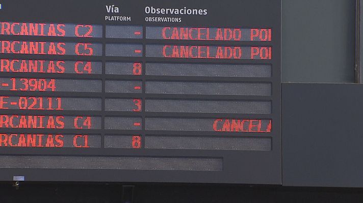 Noticias Andalucía - Huelga en RENFE