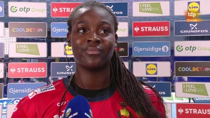 Europeo Femenino de Balonmano - Lysa Tchaptchet: "Es muy duro, pero vamos a darlo todo"