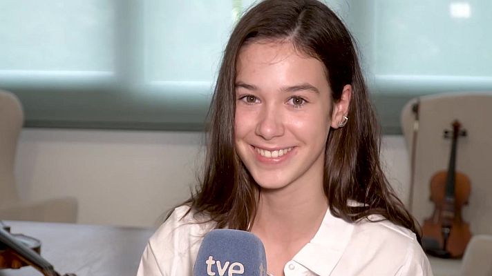 La hora de La 1 - Conocemos la historia inspiradora de Lucía y su violín