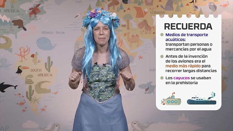 Transportes acuáticos - Aprendemos en Clan | Ver