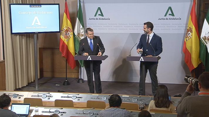 Noticias Andalucía - Huelga de Transporte en el Consejo de Gobierno