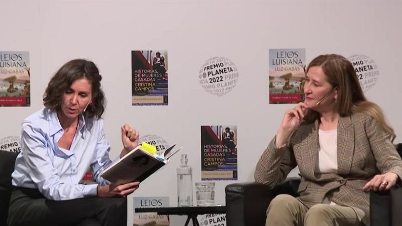 Luz Gabás y Cristina Campos, ganadora y finalista del Planeta, han presentado sus novelas | Ver