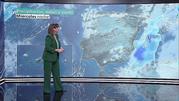 El tiempo - Viento fuerte o con intervalos de fuerte en el litoral gallego y la cordillera Cantábrica