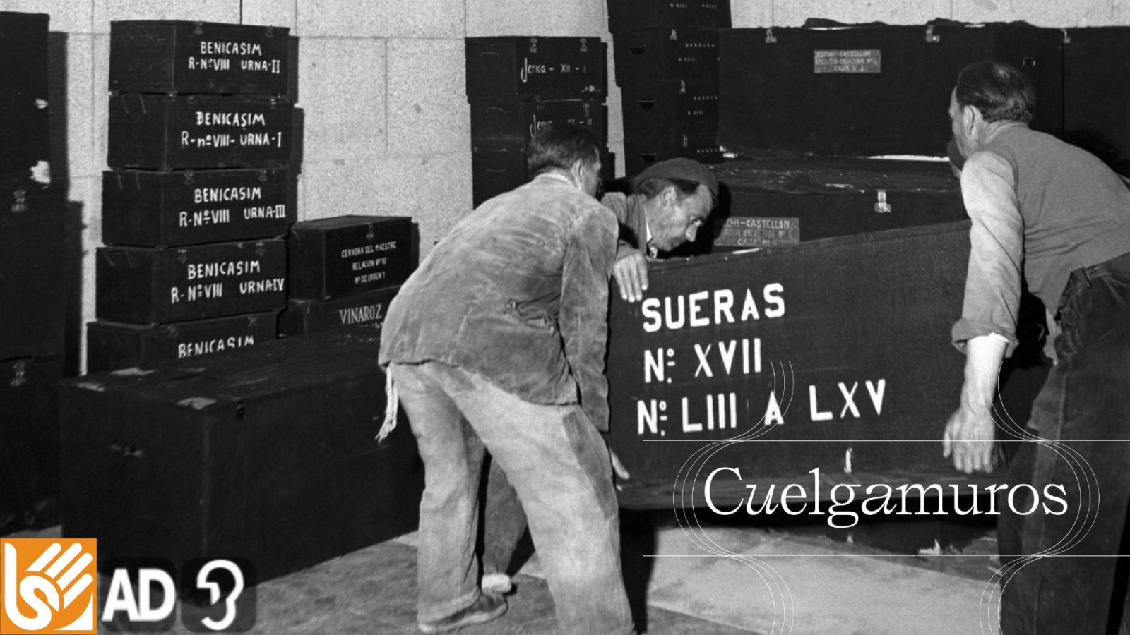 6 CUELGAMUROS (accesibilidad LSE) [1959-1983] Traslados a las criptas | Ver