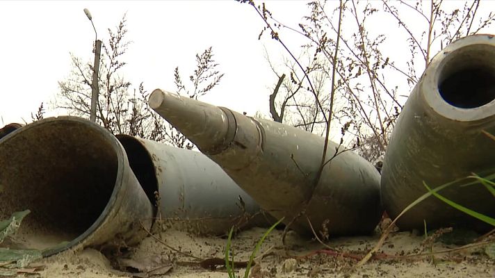 Telediario 1 - Ucrania recopila pruebas y armamento para denunciar a Moscú ante los tribunales internacionales