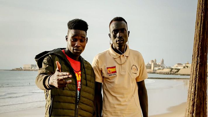 Telediario 1 - Así vivió Stephen la tragedia de la valla de Melilla