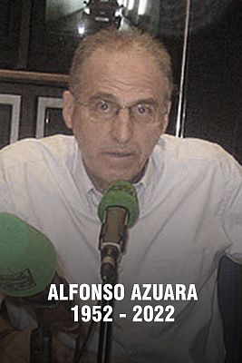 Telediario 1 - Muere el histórico periodista deportivo Alfonso Azuara a los 70 años