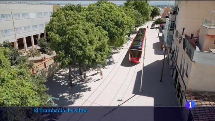 Informatiu Balear - Un tranvia per a la badia de Palma