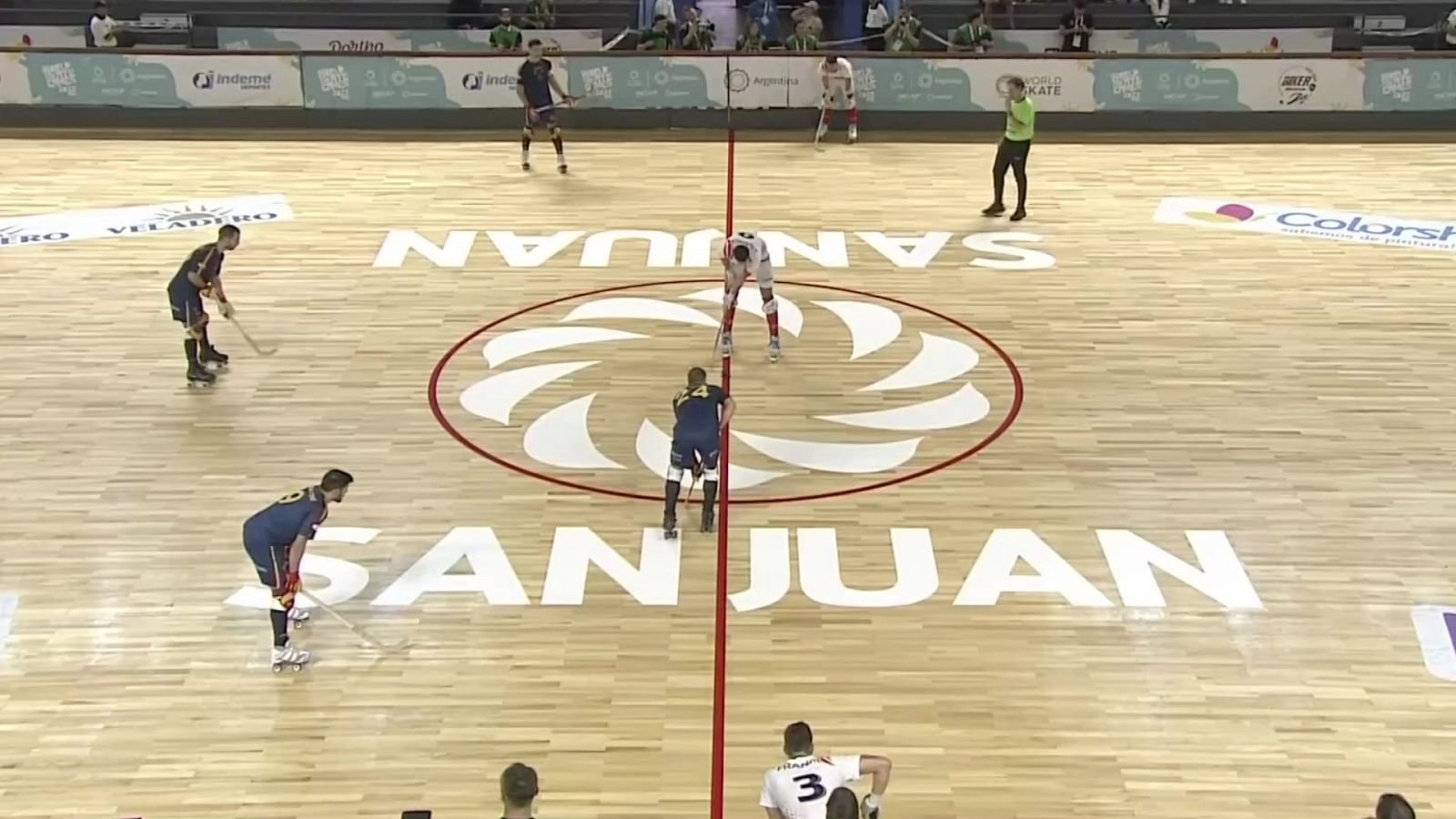 Hockey patines - World Skates Games. Campeonato del Mundo masculino. 1/4 final: España - Francia - ver ahora