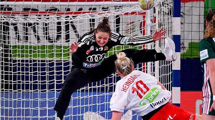 Balonmano - Campeonato de Europa femenino: Hungría - Dinamarca