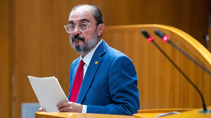 Informativo 24h - Lambán y Page se muestran críticos con la propuesta de PSOE y UP para reformar el delito de sedición