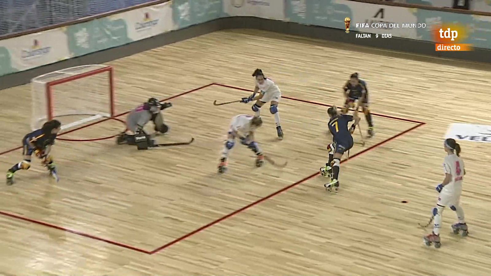 Hockey patines - World Skates Games. Campeonato del Mundo femenino. Semifinal: Italia - España - ver ahora