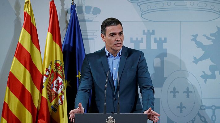 Telediario 2 - El Gobierno rebaja la pena por los delitos de sedición