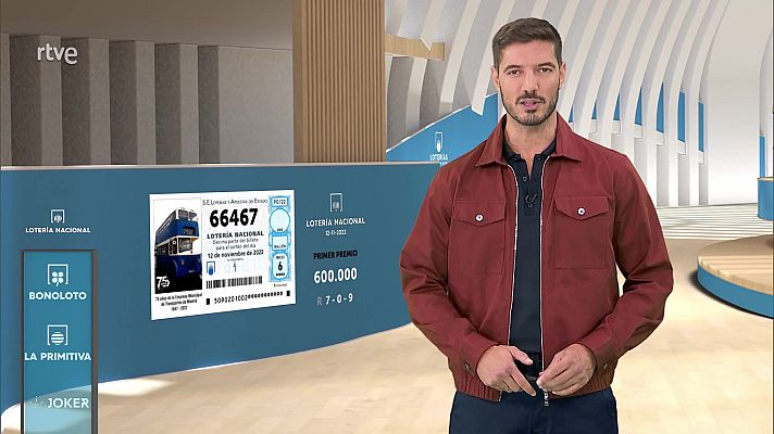 Loterías - Sorteo de la Lotería Nacional del 12/11/2022