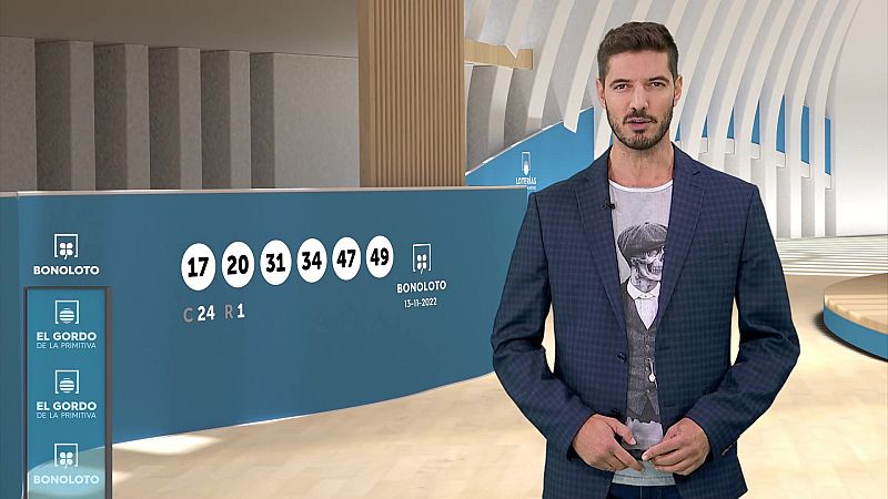 Sorteo de la Bonoloto y El Gordo de la Primitiva del 13/11/2022