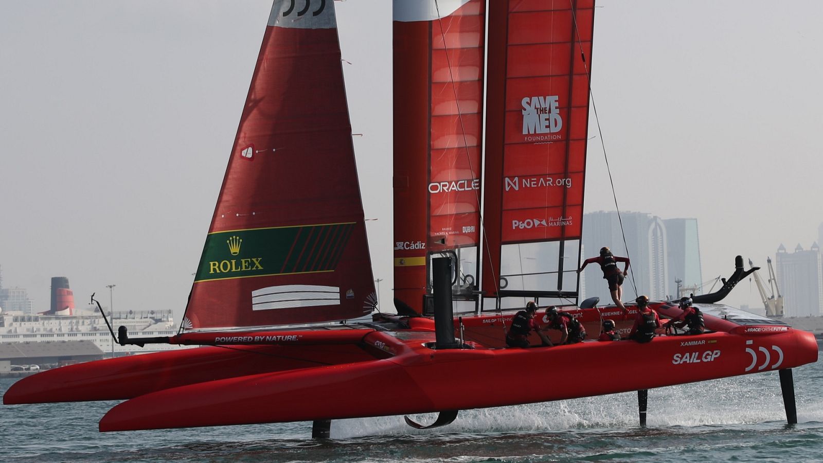 Vela - Sail GP prueba Dubai - ver ahora