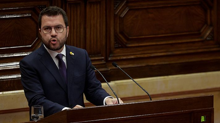 Informativo 24h - Aragonès: "Ahora toca abrir otra batalla en el ámbito de la utilización perversa de la malversación"