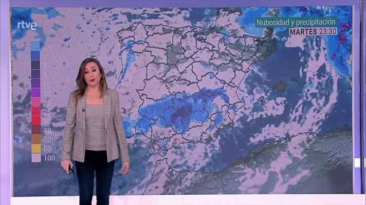 El tiempo - Viento fuerte en la costa oeste y norte de Galicia