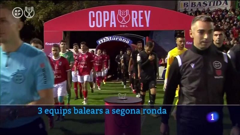 3 equips balears a segona ronda - 14/11/22 - Veure ara