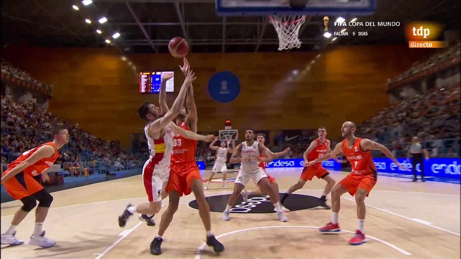 Baloncesto - Clasificación Campeonato del Mundo masculino. 10ª jornada: España - Países Bajos - ver ahora