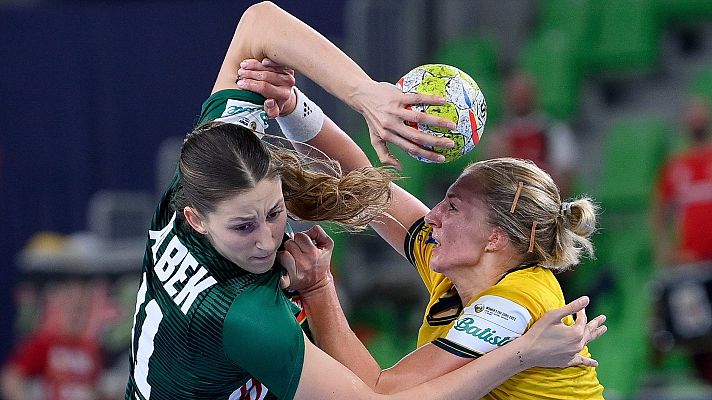 Balonmano - Campeonato de Europa femenino: Hungría - Suecia