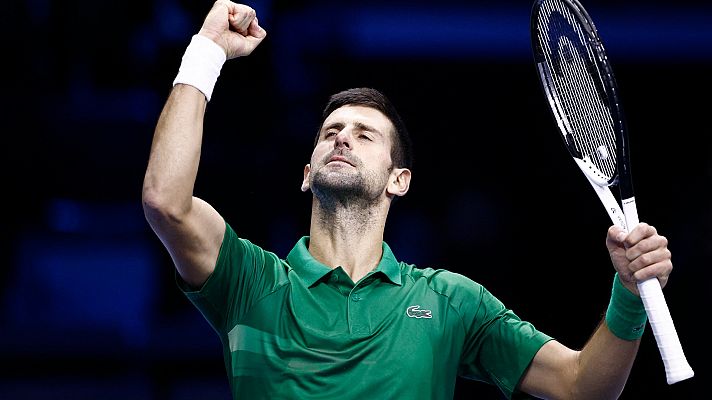 Telediario Matinal - Djokovic gana a Tsitsipas y garantiza que un español termine el año como número 1 tras las Finales ATP