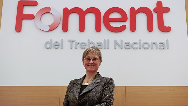 La candidata a presidir la CEOE, Virginia Guinda, sobre los impuestos a la banca y las eléctricas: "No me parece que estén bien planteados"