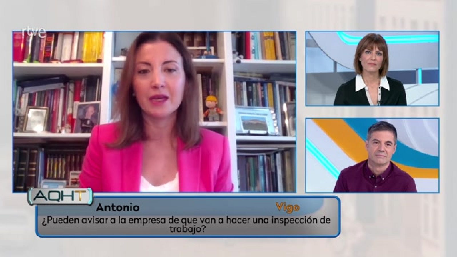 Aquí hay trabajo - ¿La Inspección de Trabajo avisa antes de ir a la empresa? - ver ahora