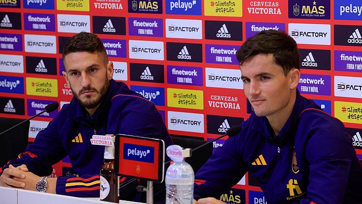 Telediario 1 - Koke: "No sé si Luis Enrique será el sustituto del Cholo"