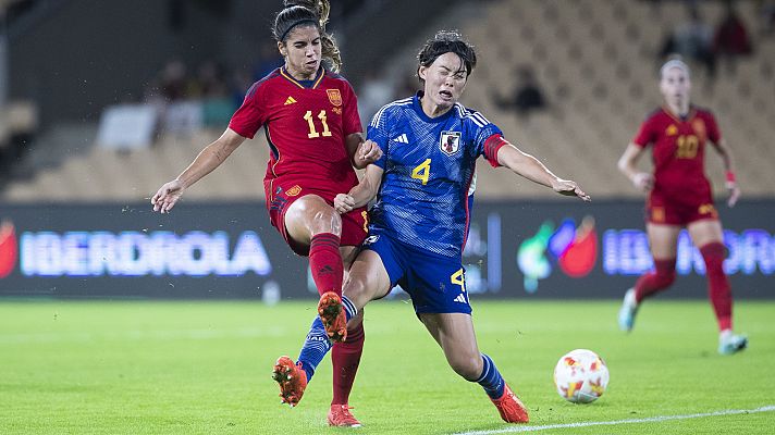 Fútbol - Amistoso selección femenina: España - Japón