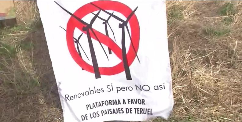 Hablando claro - Los vecinos de la comarca del Matarraña (Teruel) se movilizan contra los parques eólicos