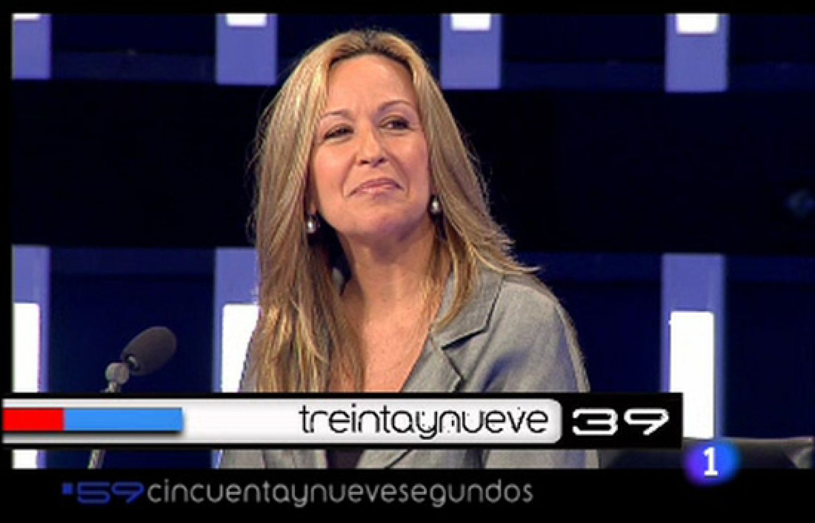 El video contiene el test de 59 segundos que se le hizo a la ministra de Sanidad y Política Social, Trinidad Jiménez