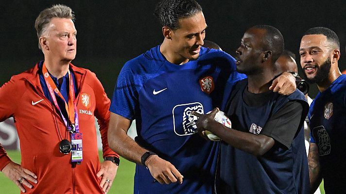 Telediario 2 - Países Bajos se solidariza con los trabajadores de Catar